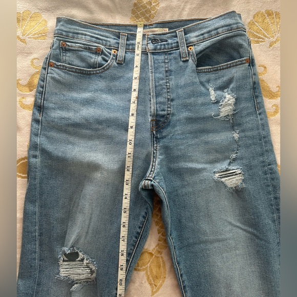 Levi’s Wedgie Straight Women’s Jeans - Size 30 x 28 - Picture 4 of 12